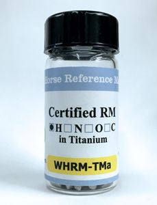 TMa Titanium Pin Standard CRM 216.2 mg/kg Hydrogen