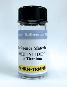TRMMb Titanium Pin Quality Control Standard iRM Hydrogen 216 mg/kg